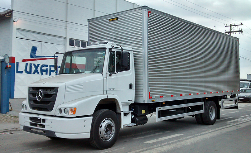 truck Caminhões médios com preço mais em conta do mercado brasileiro: MB Atron 1319