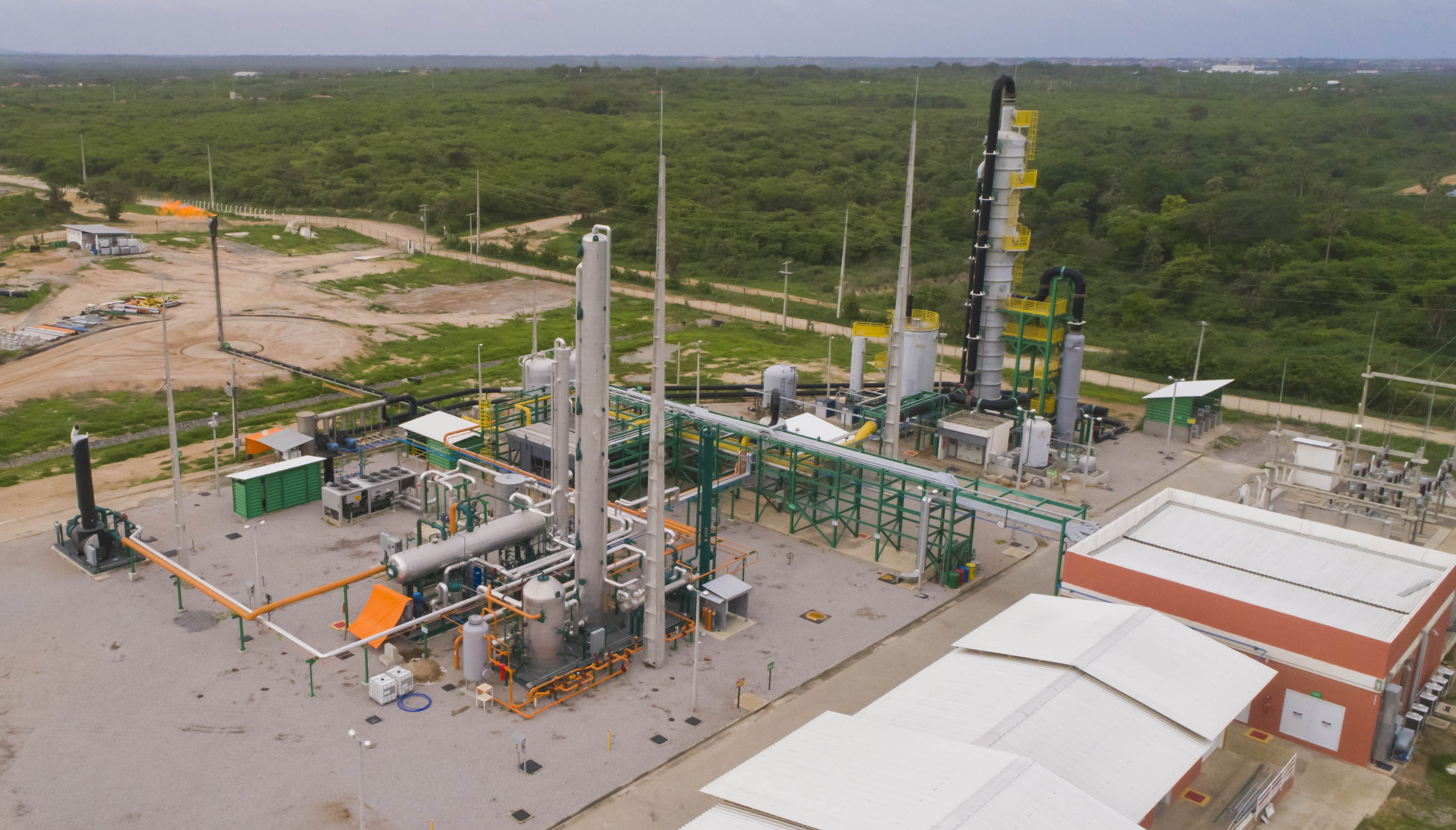 imagem da usina de produção de biogás em fortaleza