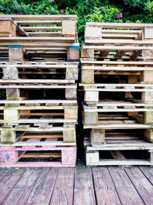 Dicas para reaproveitar pallets de madeira sem uso