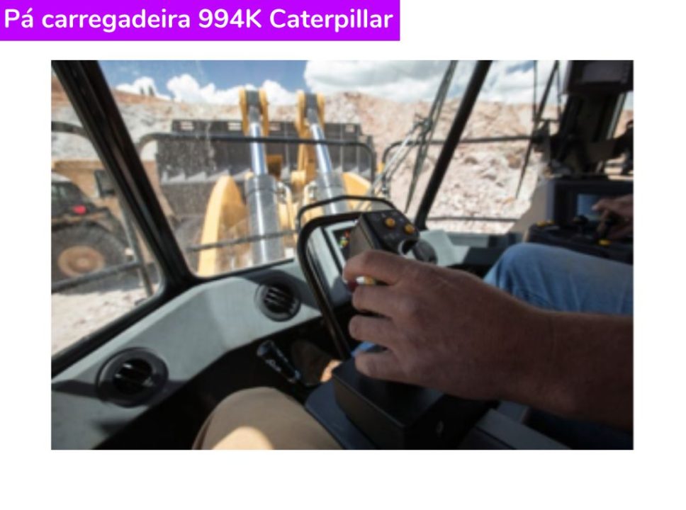 Pá carregadeira 994K Caterpillar