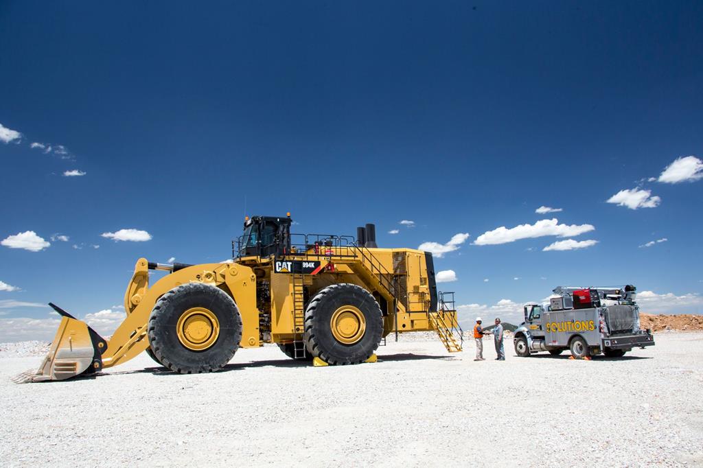 Pá carregadeira 994K Caterpillar