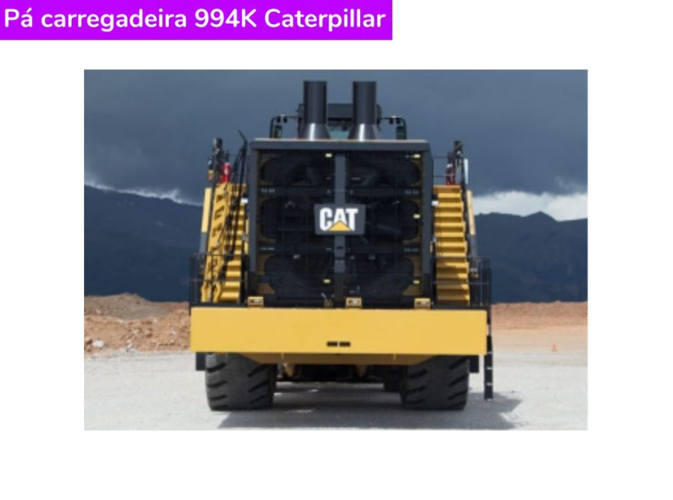 Pá carregadeira 994K Caterpillar