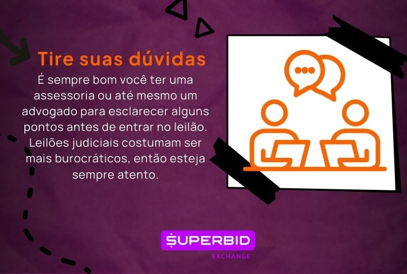 Infográfico - Dicas para iniciantes dos leilões