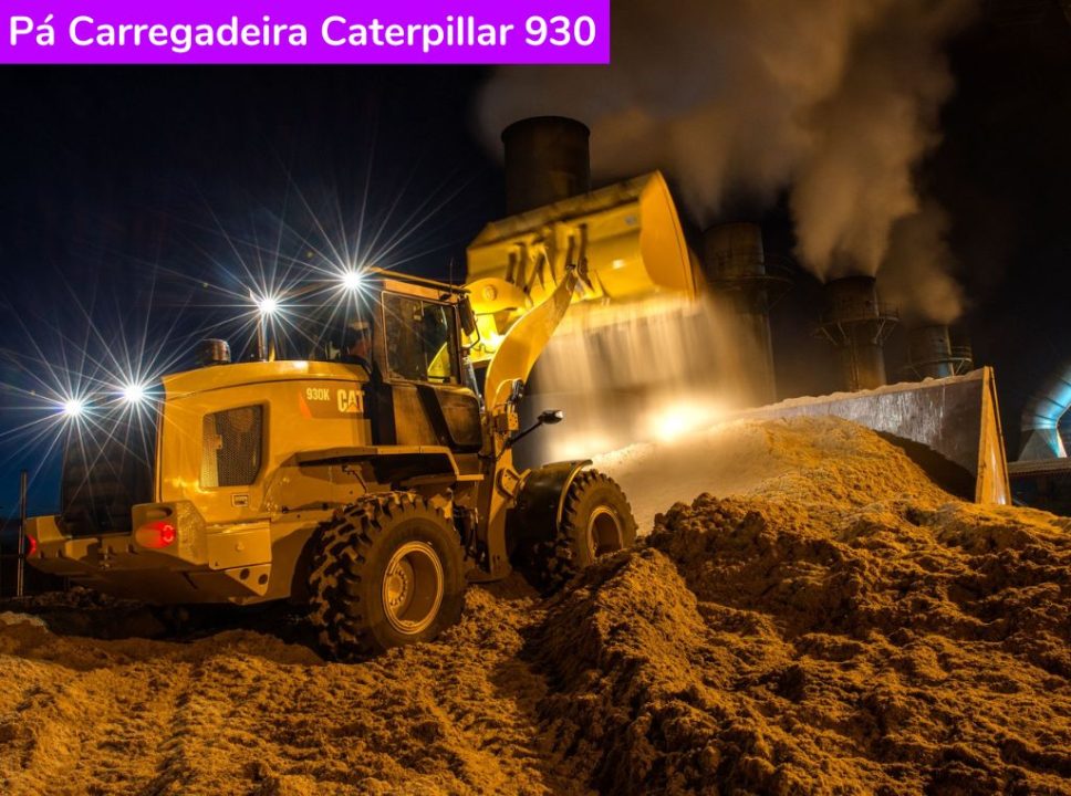 Pá Carregadeira 930K Caterpillar
