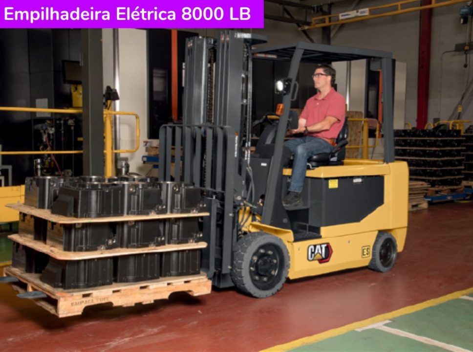 Catálogo Empilhadeira Elétrica 8000 LB Caterpillar
