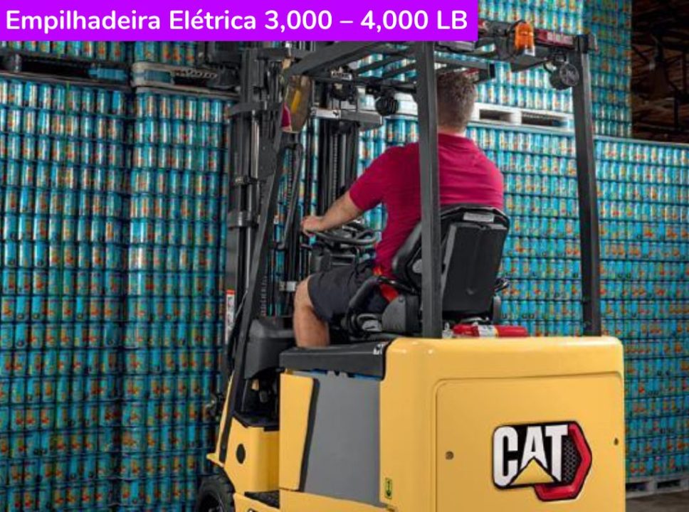 Catálogo Empilhadeira Elétrica 3,000 – 4,000 LB Caterpillar