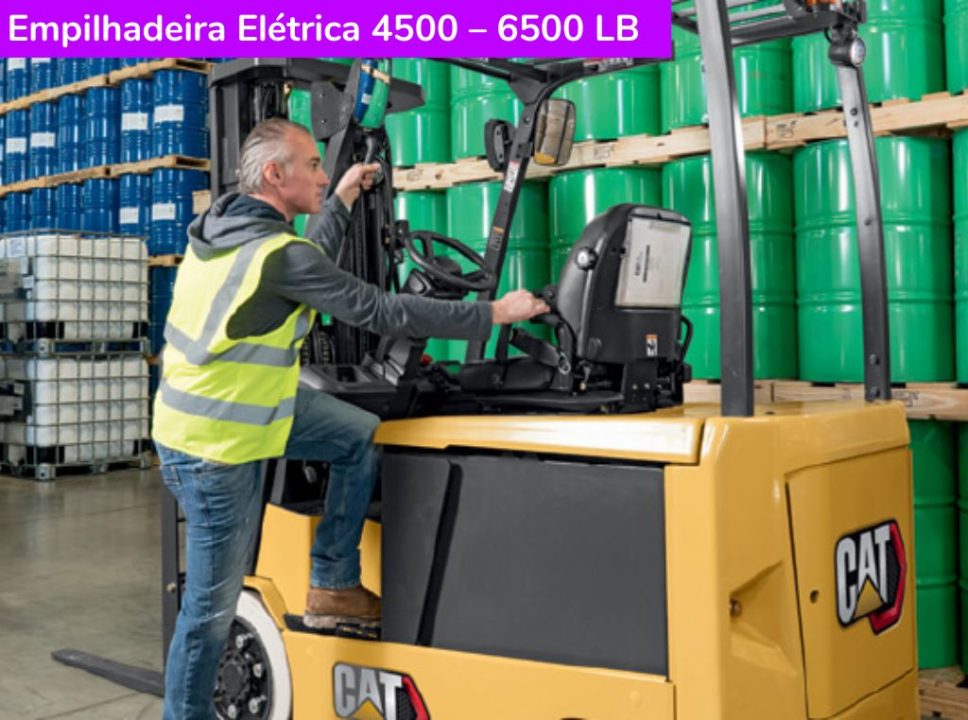 Catálogo Empilhadeira Elétrica 4500 – 6500 LB Caterpillar
