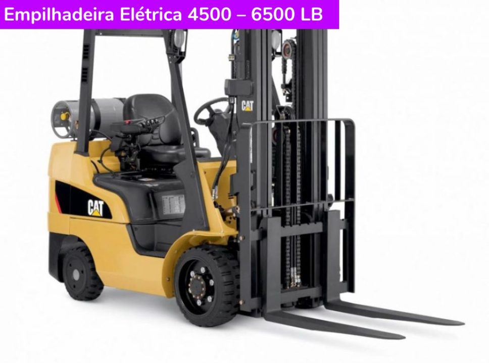 Catálogo Empilhadeira Elétrica 4500 – 6500 LB Caterpillar
