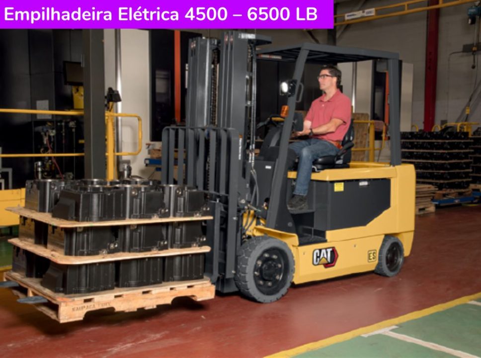 Catálogo Empilhadeira Elétrica 4500 – 6500 LB Caterpillar
