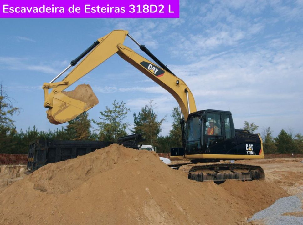 Catálogo Escavadeira de Esteiras 318D2 L Caterpillar