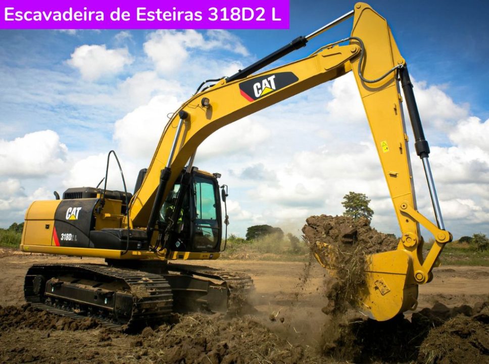 Catálogo Escavadeira de Esteiras 318D2 L Caterpillar