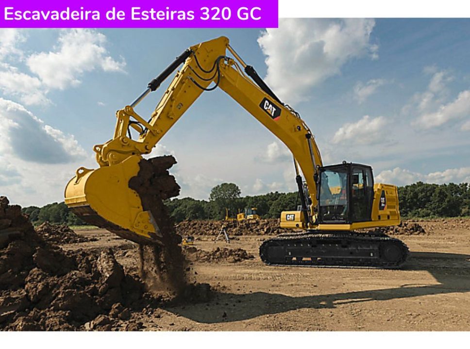 Catálogo Escavadeira de esteiras 320 GC Caterpillar