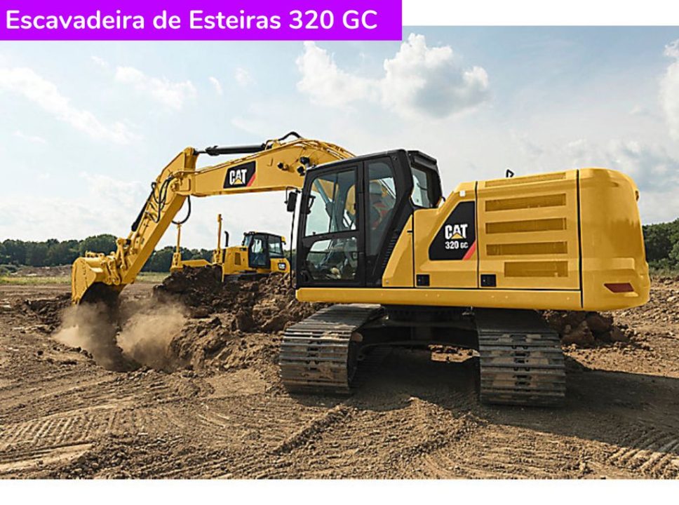 Catálogo Escavadeira de esteiras 320 GC Caterpillar