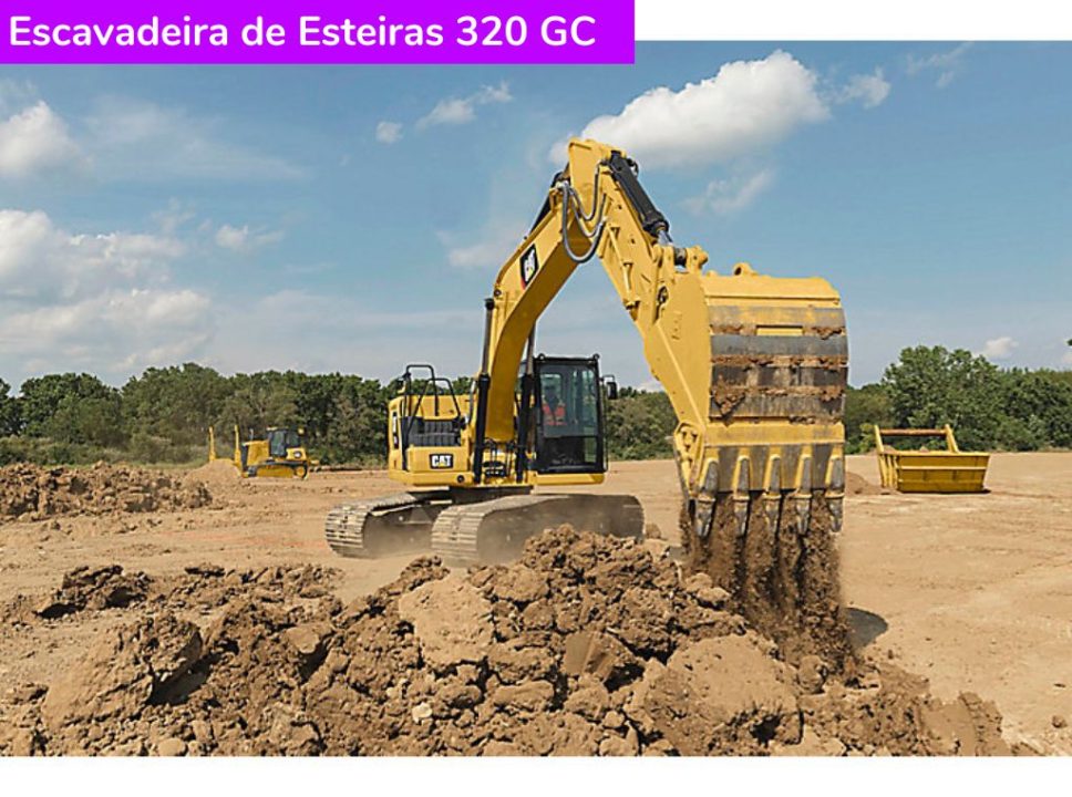 Catálogo Escavadeira de esteiras 320 GC Caterpillar