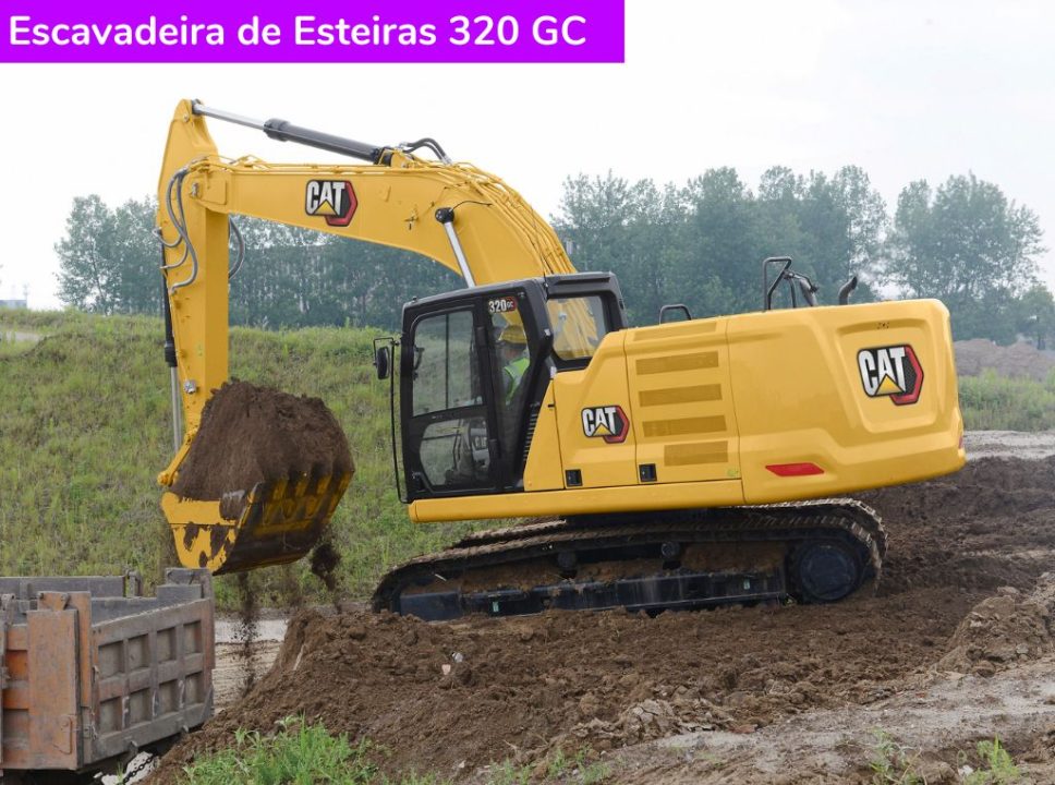 Catálogo Escavadeira de esteiras 320 GC Caterpillar