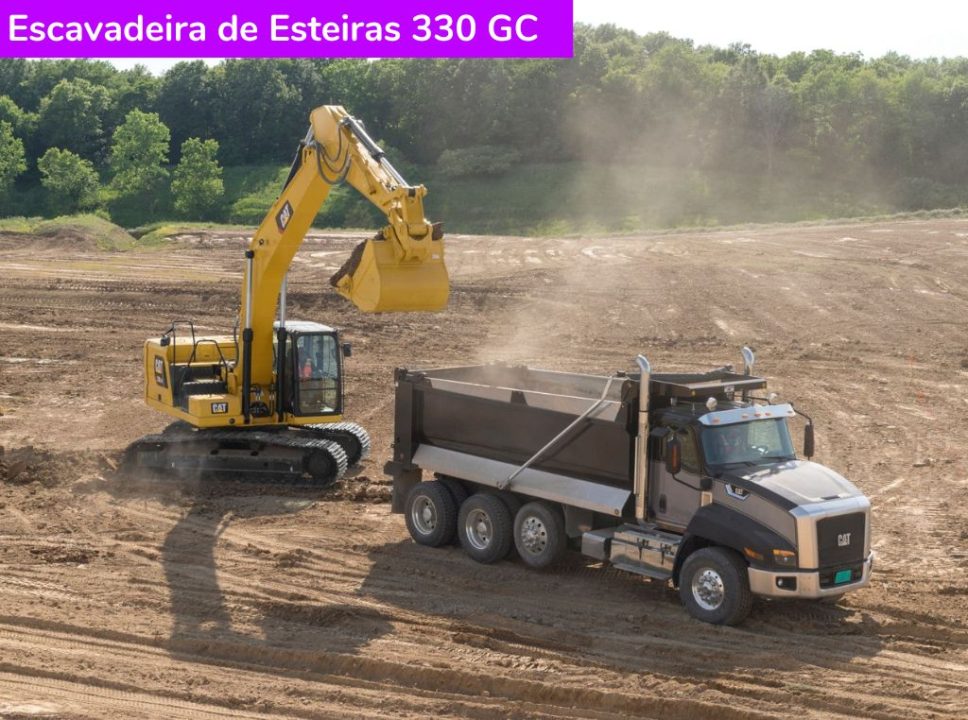 Catálogo Escavadeira de Esteiras 330 GC Caterpillar