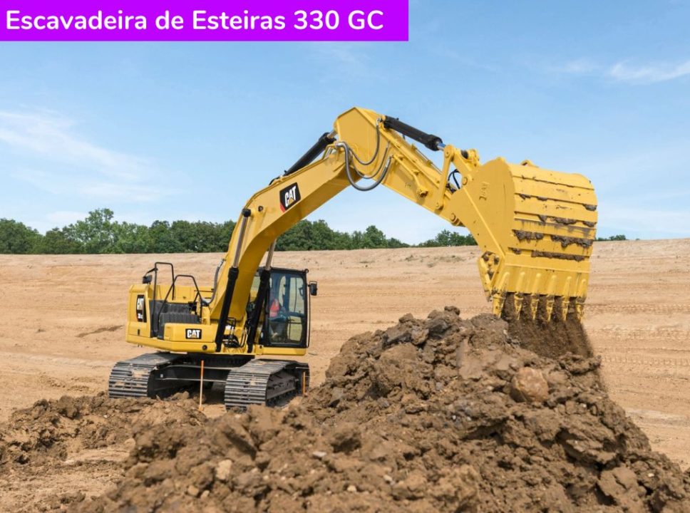 Catálogo Escavadeira de Esteiras 330 GC Caterpillar