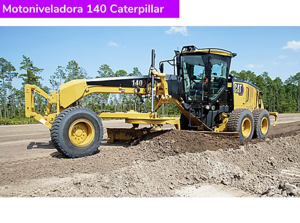 Catálogo Motoniveladora 140 Caterpillar