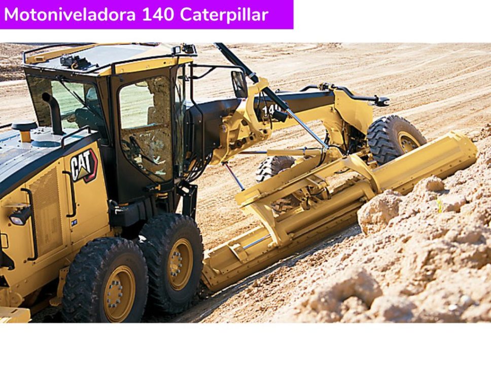 Catálogo Motoniveladora 140 Caterpillar