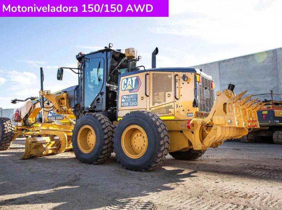 Catálogo Motoniveladora 150 / 150 AWD Caterpillar
