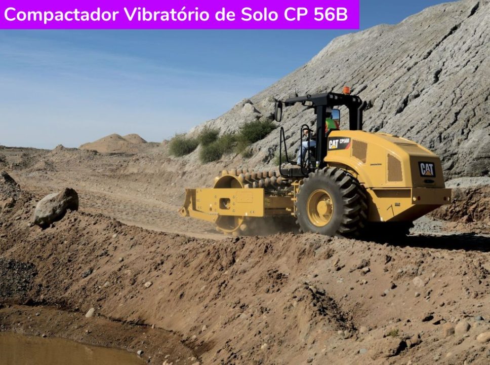 Catálogo Compactador Vibratório de Solo CP 56B Caterpillar
