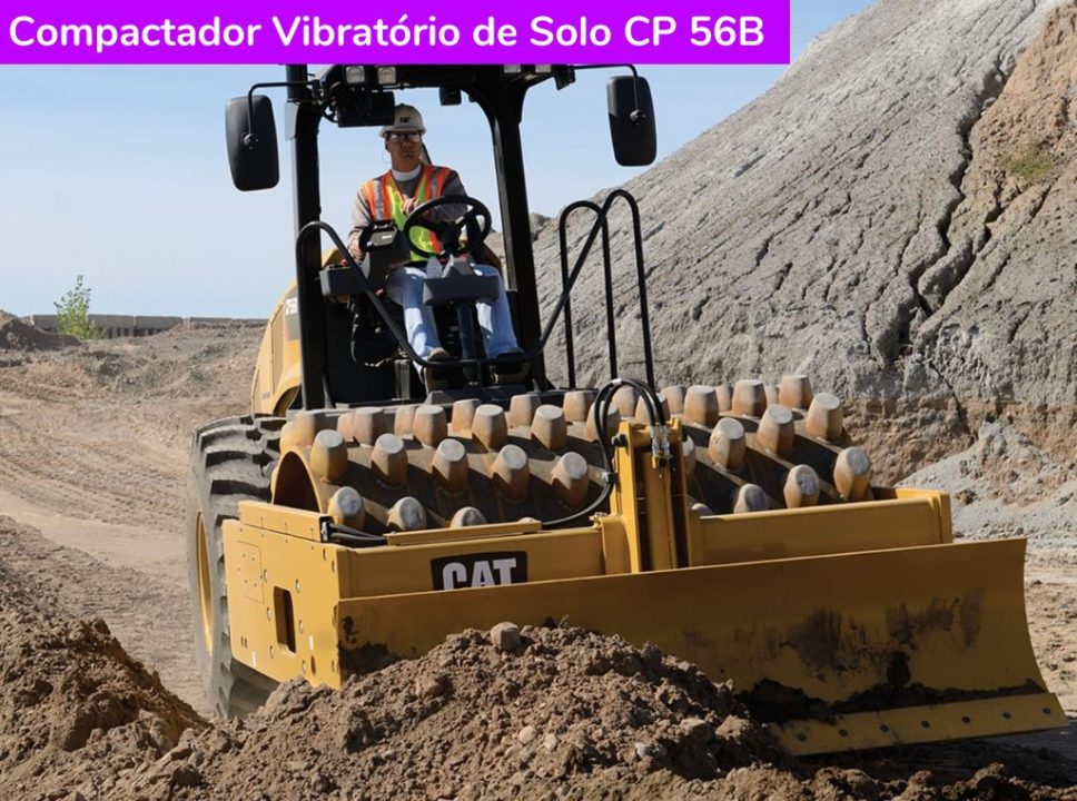 Catálogo Compactador Vibratório de Solo CP 56B Caterpillar
