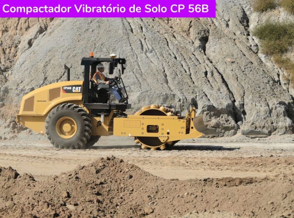 Catálogo Compactador Vibratório de Solo CP 56B Caterpillar
