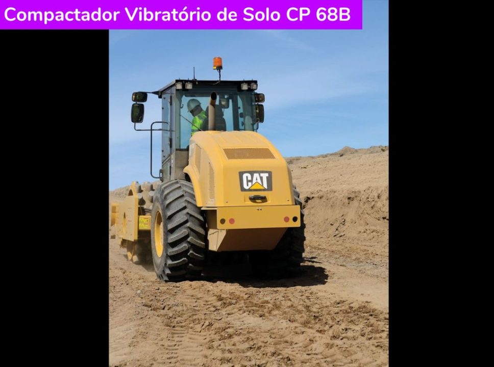 Catálogo Compactador Vibratório de Solo CP68B Caterpillar