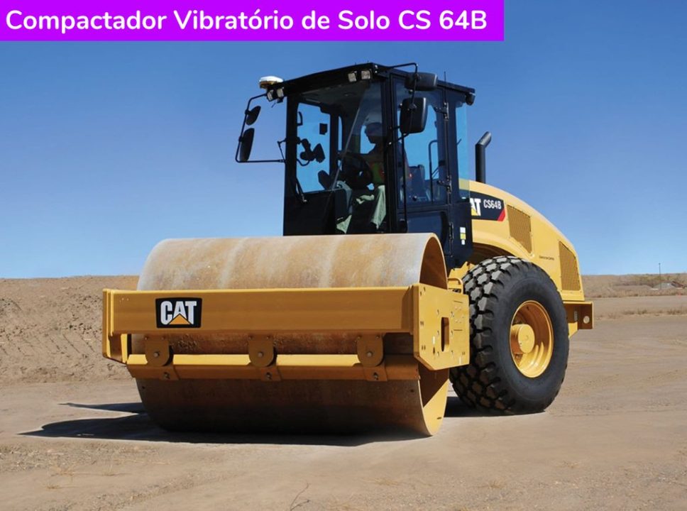 Catálogo Compactador Vibratório de Solo CS 64B Caterpillar