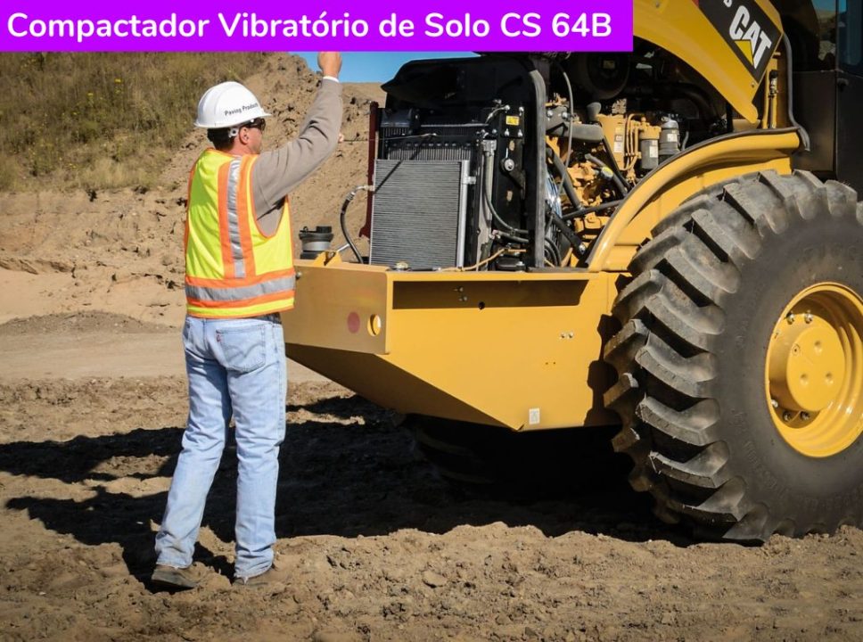 Catálogo Compactador Vibratório de Solo CS 64B Caterpillar