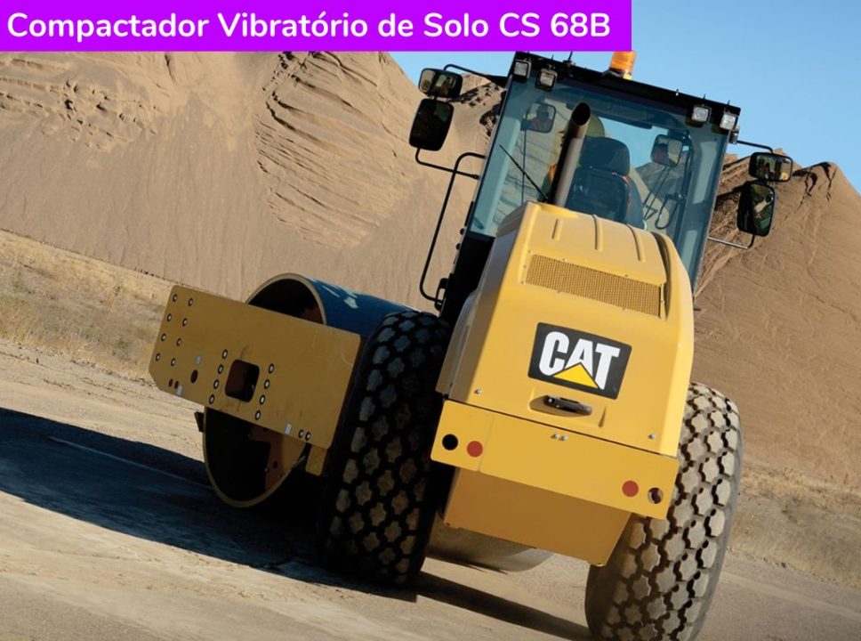 Catálogo Compactador Vibratório de Solo CS 68B Caterpillar
