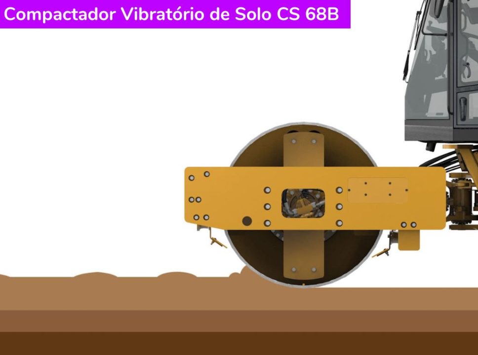 Catálogo Compactador Vibratório de Solo CS 68B Caterpillar
