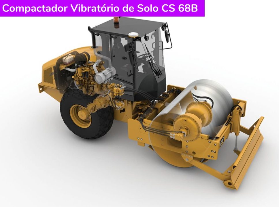 Catálogo Compactador Vibratório de Solo CS 68B Caterpillar
