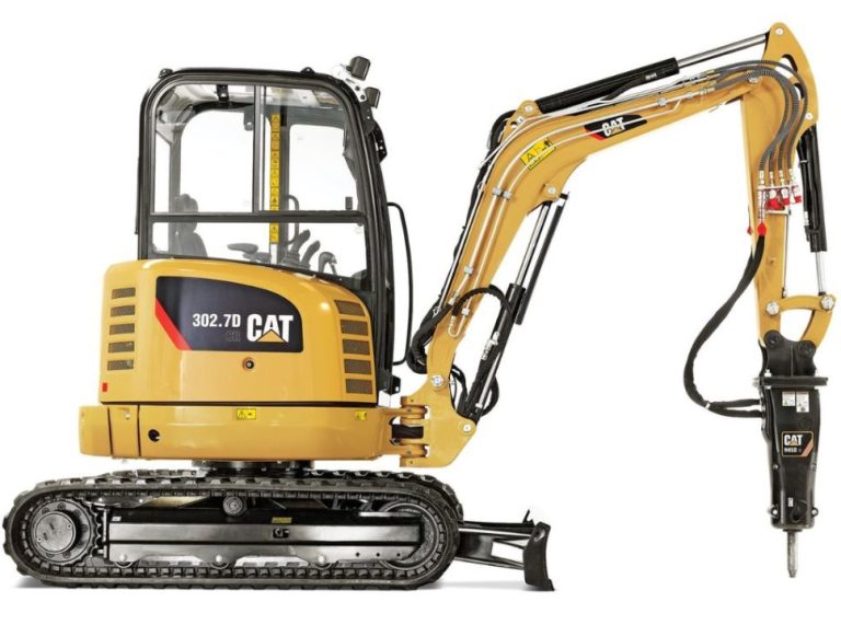 Catálogo Mini Escavadeira 302.7D CR Caterpillar