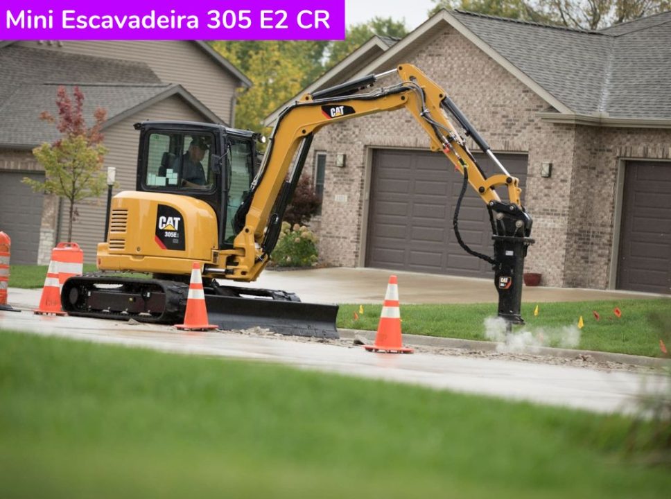 Catálogo Mini Escavadeira 305 E2 CR Caterpillar