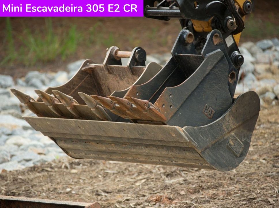 Catálogo Mini Escavadeira 305 E2 CR Caterpillar