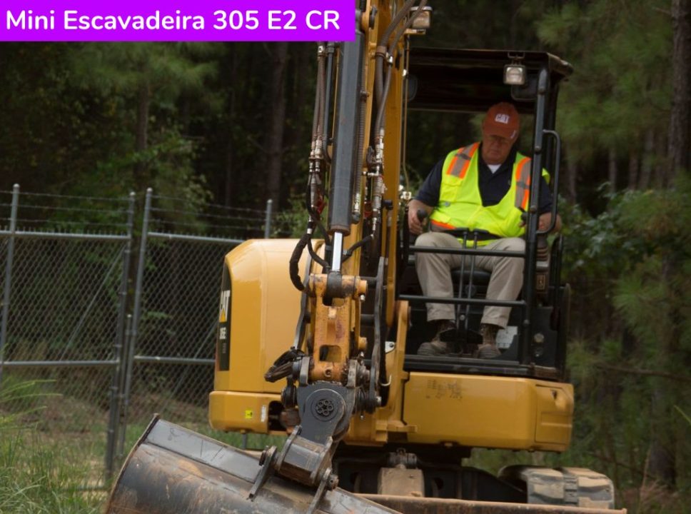 Catálogo Mini Escavadeira 305 E2 CR Caterpillar