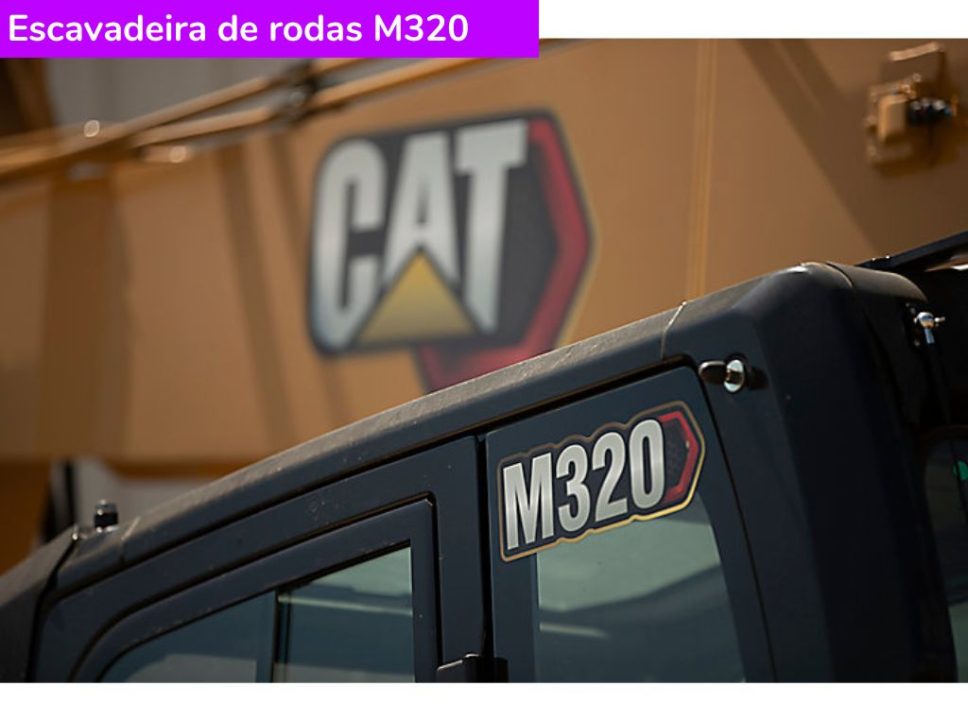 Catálogo Escavadeira sobre rodas M320 Caterpillar