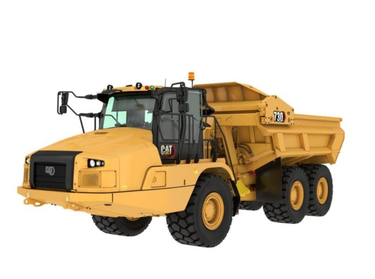 Catálogo Caminhão Articulado Três Eixos 730 EJ Caterpillar