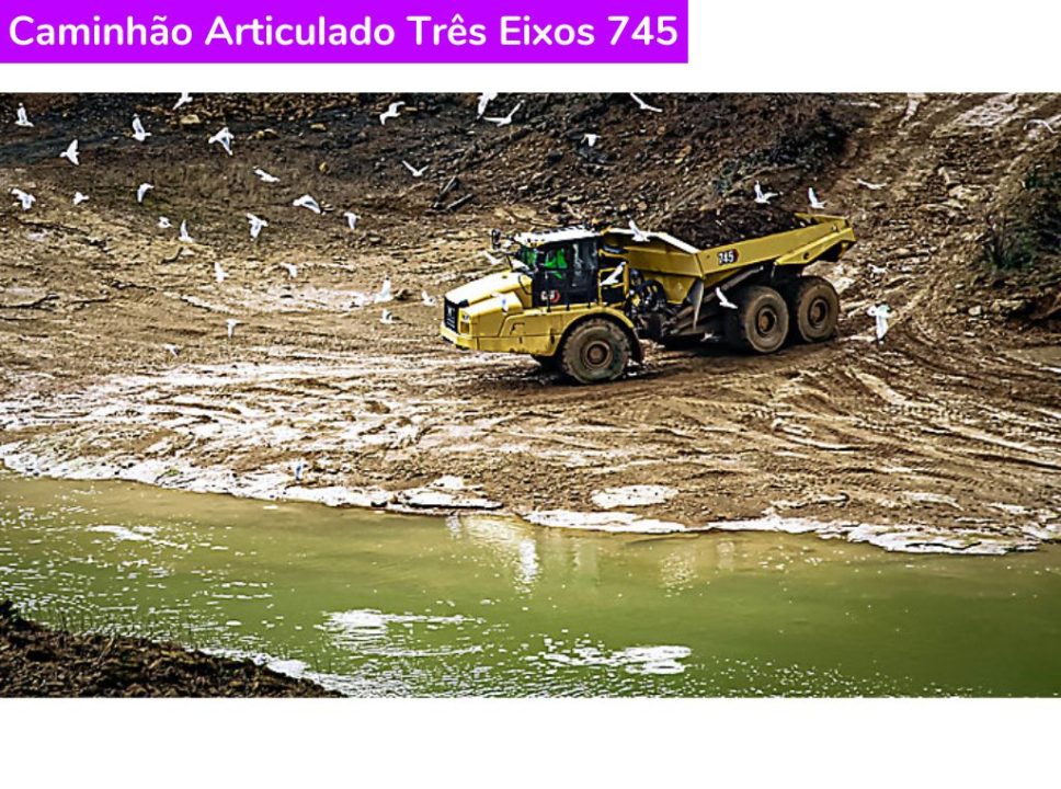 Catálogo Caminhão Articulado Três Eixos 745 Caterpillar