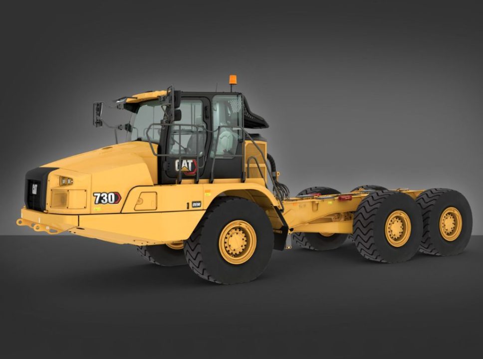 Catálogo Caminhão Articulado Chassi Simples 730 Caterpillar