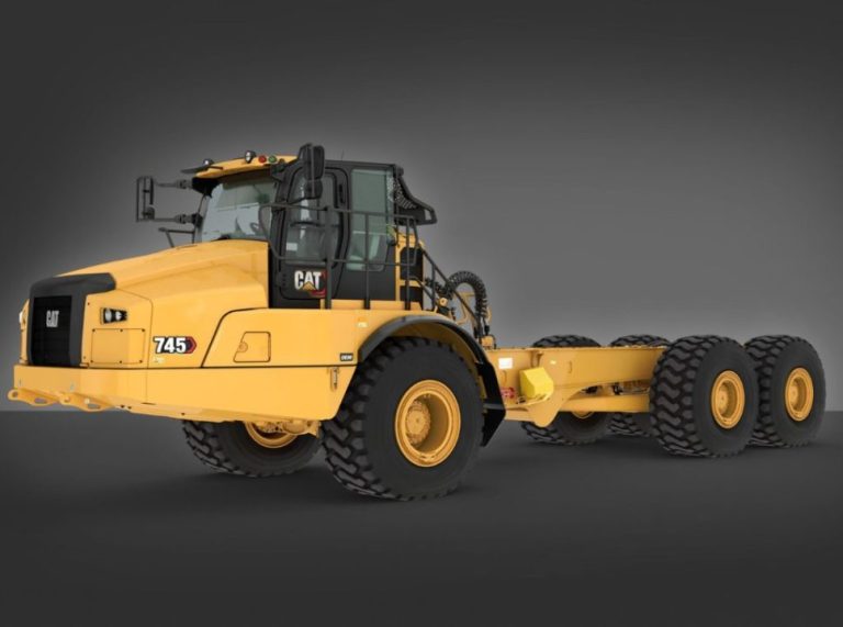 Catálogo Caminhão Articulado Chassi Simples 745 Caterpillar