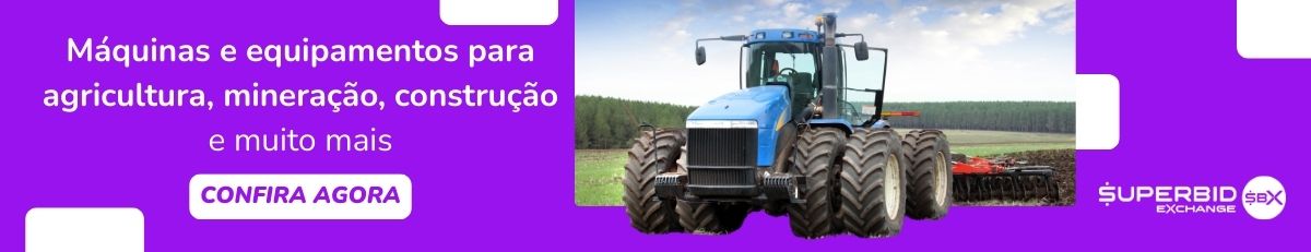 Banner máquinas pesadas Superbid