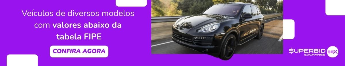 Banner Carros Superbid Exchange