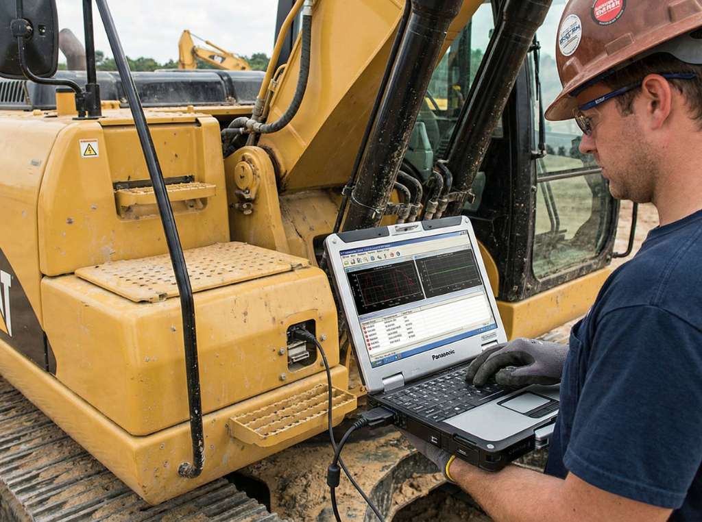 O módulo para máquinas pesadas, tecnicamente conhecido como ECM (Electronic Control Module) ou ECU (Electronic Control Unit), é o computador central responsável por gerenciar eletronicamente o motor e os sistemas hidráulicos do equipamento.